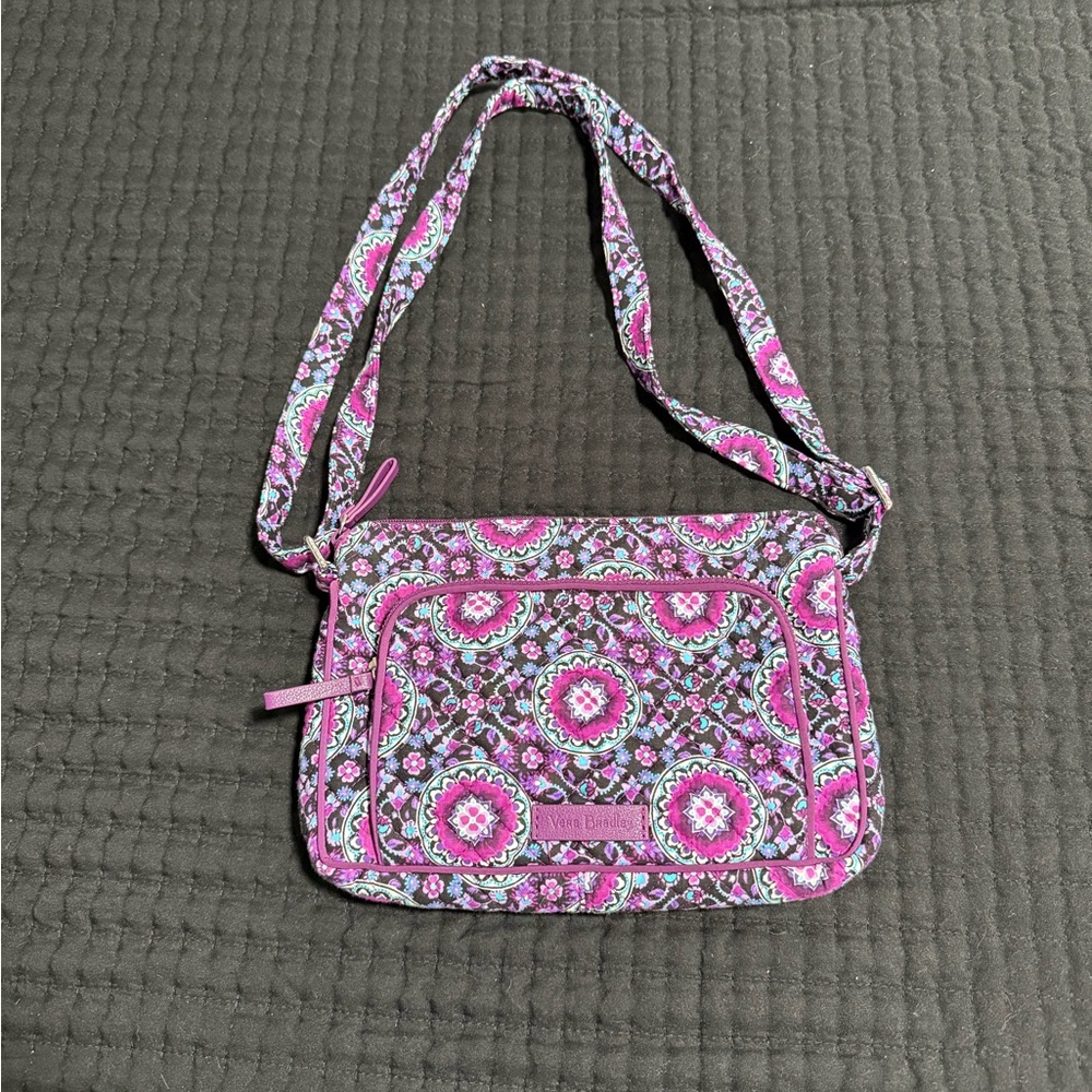 Vera Bradley Pink Floral Crossbody Bag